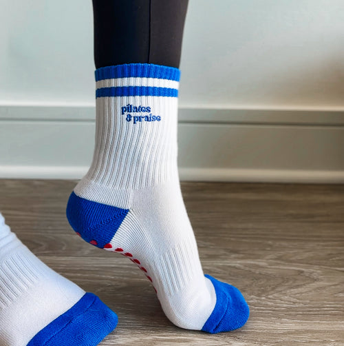 Pilates and Praise Grip Socks