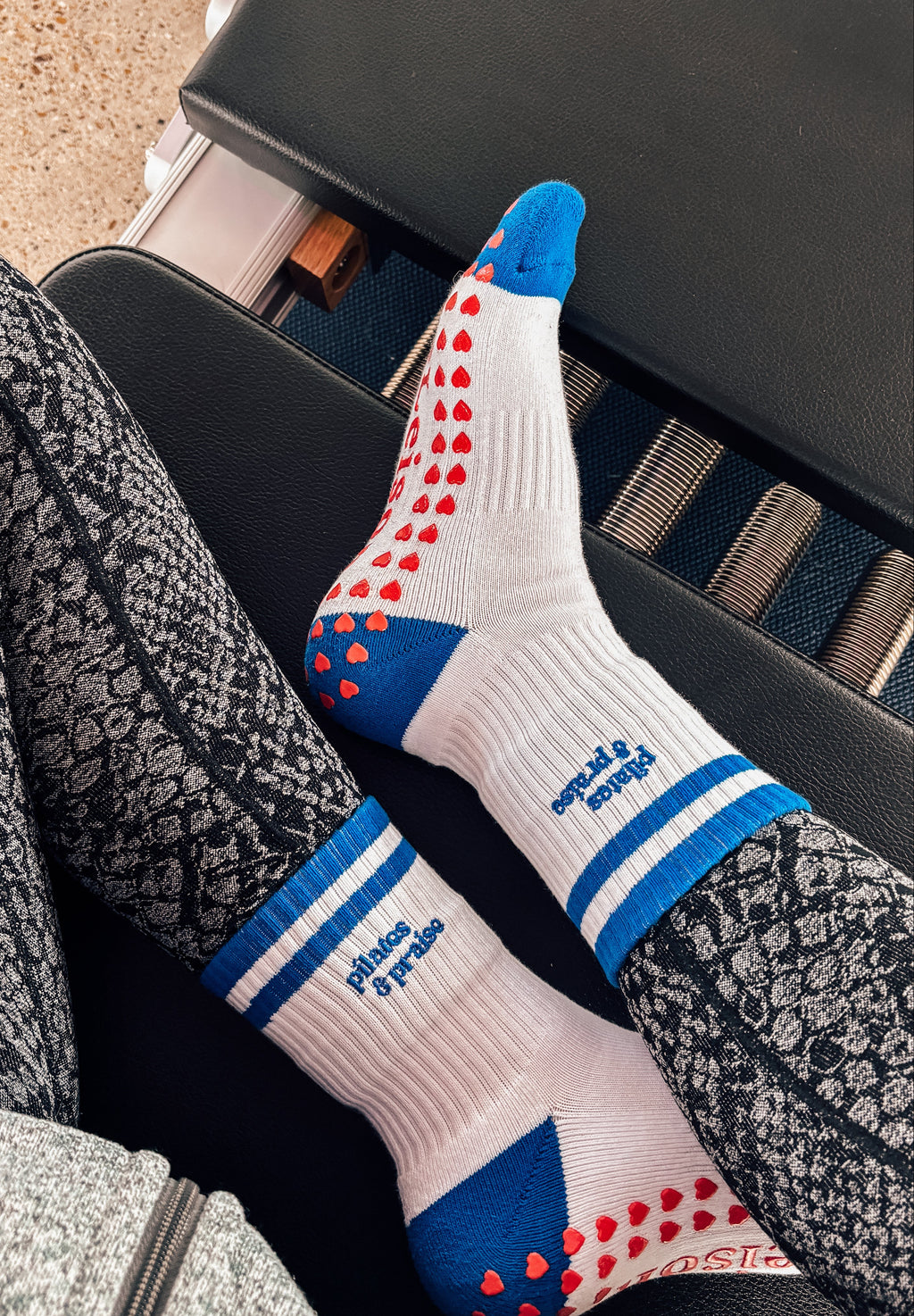 Pilates and Praise Grip Socks