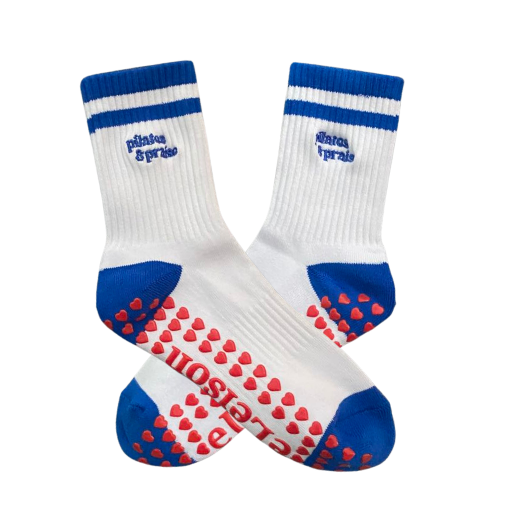 Pilates and Praise Grip Socks